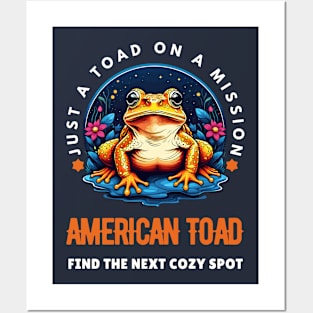 American Toad Posters and Art